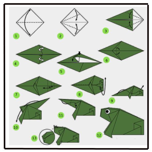 frog origami